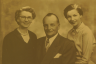 Evelyn and Harold Meidinger and Daughter Lois